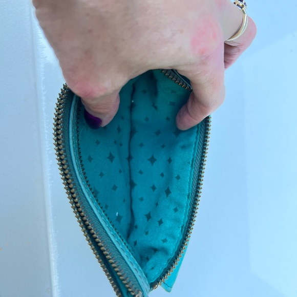 Fossil green leather wallet - Picture 9 of 9